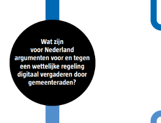 Argumentenkaarten Digitaal en Hybride vergaderen