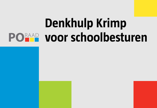 Denkhulp krimp voor schoolbesturen