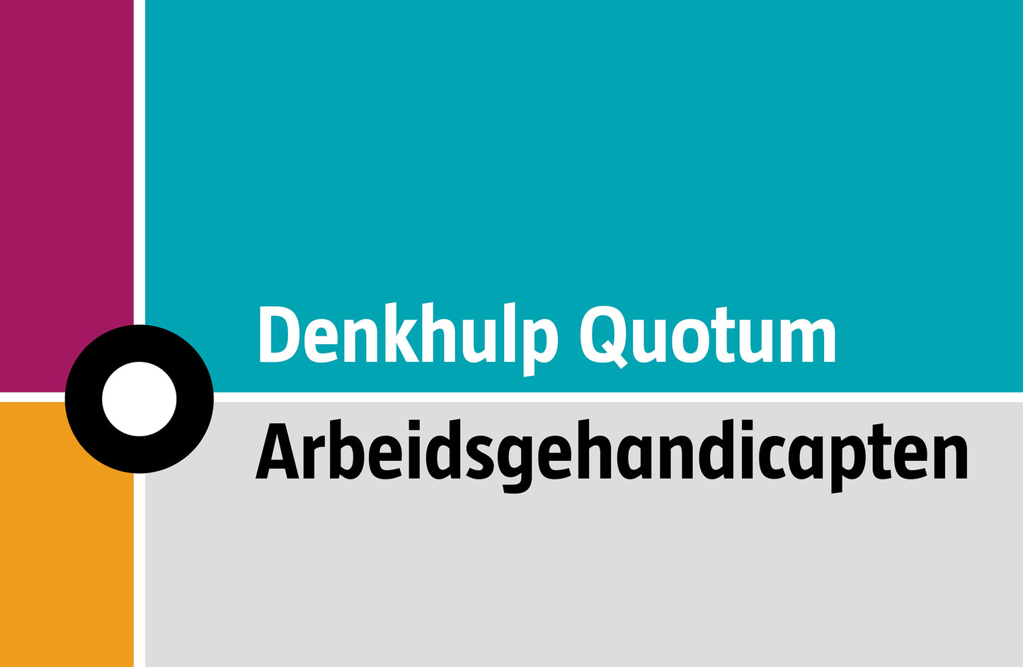 Kaartenboek Denkhulp quotum arbeidsgehandicapten